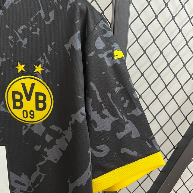 Camisa Borussia Dortmund II 23/24 - Torcedor Puma Masculina - Preta