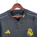 Camisa Real Madrid Third 23/24 Torcedor Adidas Masculina - Preta