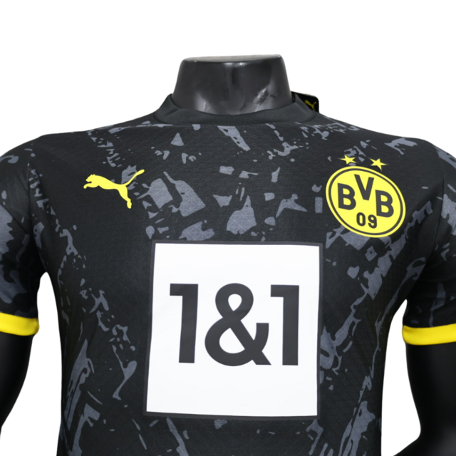 Camisa Borussia Dortmund II 23/24 - Jogador Puma Masculina - Preta