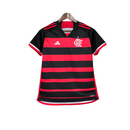 Camisa Flamengo I 24/25 -  Adidas Feminina - Vermelha e preta
