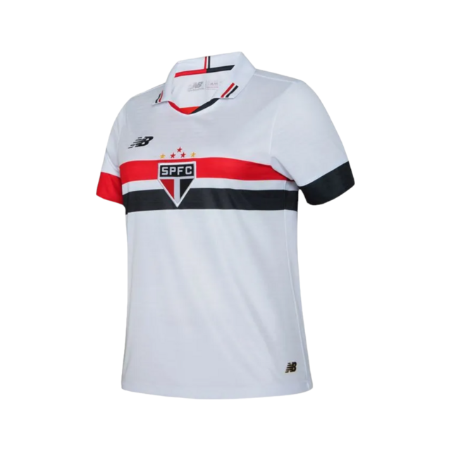 Camisa São Paulo I 24/25 -  New Balance Feminina - Branca