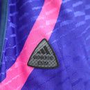 Camisa Seleção da Alemanha Edição Especial 23/24 - Jogador Adidas Masculina - Rosa com detalhes em azul