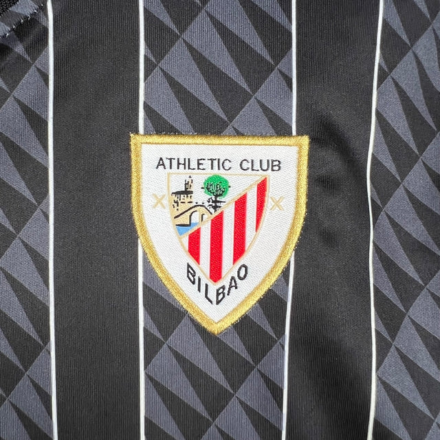 Kit Infantil Atlético de Bilbao Goleiro Castore 23/24 - Preto com detalhes em branco