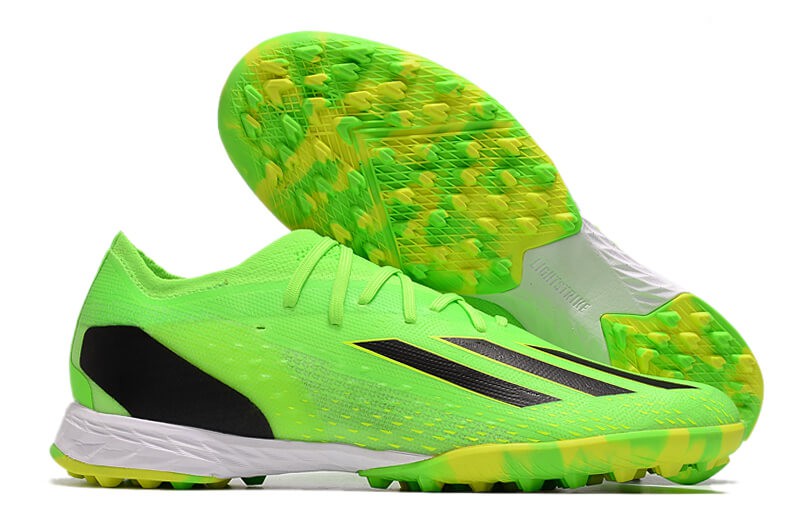 Chuteira Society Adidas X SpeedPortal.1 TF - Verde