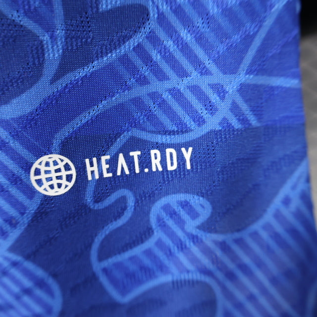 Camisa Seleção do Japão Edição Especial 23/24 - Jogador Adidas Masculina - Azul com detalhes em branco