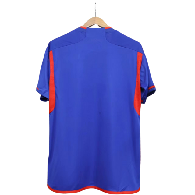 Camisa Lyon Away 23/24 - Torcedor Adidas Masculina - Azul