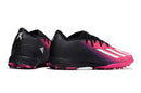 Chuteira Society Adidas X SpeedPortal.1 TF - Rosa/Preto