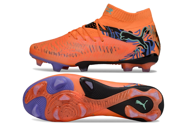 Chuteira Campo Puma Future 8 Ultimate FG - Laranja