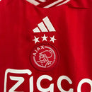 Kit Infantil Ajax I 23/24 Adidas - Vermelho e branco