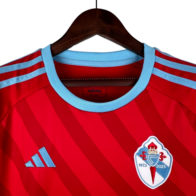 Camisa Celta de Vigo II 23/24 Torcedor Adidas Masculina - Vermelho