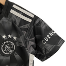 Kit Infantil Ajax Away 23/24 - Adidas Preto