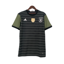 Camisa Retrô Seleção da Alemanha II 2016 - Adidas Masculina - Preta com detalhes em verde