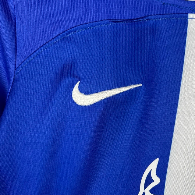Kit Infantil Atlético de Madrid Edição Especial Nike 23/24 - Azul com detalhes em branco