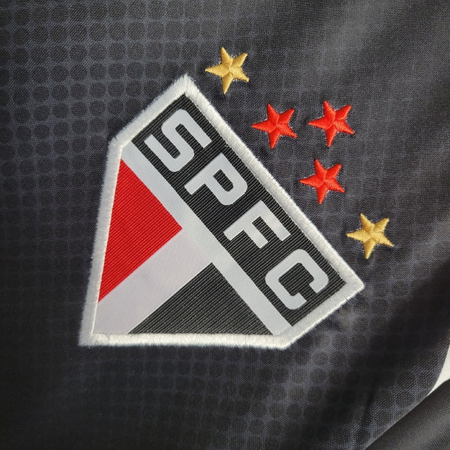 Camisa São Paulo Edição Especial 22/23 Adidas Torcedor Masculino - Preta com detalhes branco e vermelho
