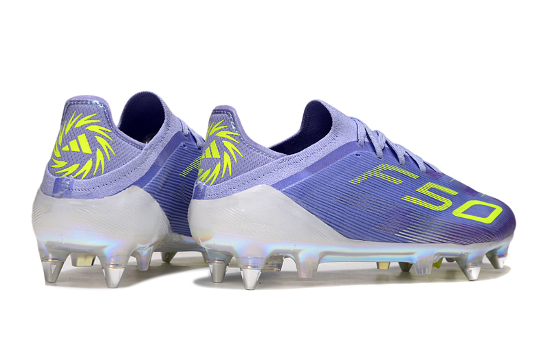 Chuteira Adidas Campo F50 Elite SG Trava Mista - Azul