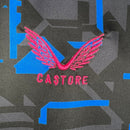 Kit Infantil Sevilla III Castore 23/24 - Preto com detalhes em azul