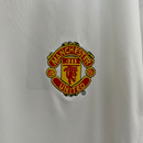 Camisa Retrô Manchester United II 2002/2003 - Nike Masculina - Branca com detalhes em preto