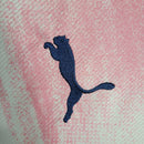 Camisa Palmeiras - Torcedor Puma Masculina - Branca com detalhes em azul e rosa