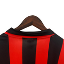 Camisa Retrô AC Milan 1990/1991 - Masculina Adidas - Vermelha e preta