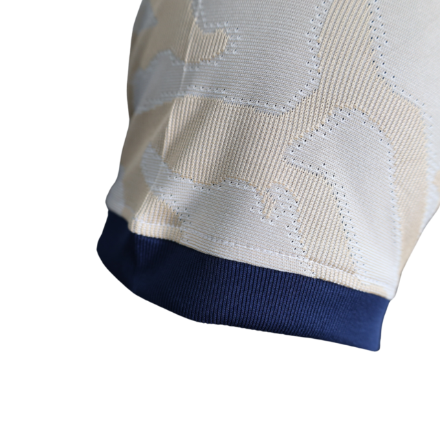 Camisa Paris Saint-Germain IV 23/24 - Jogador Jordan Masculina - Bege