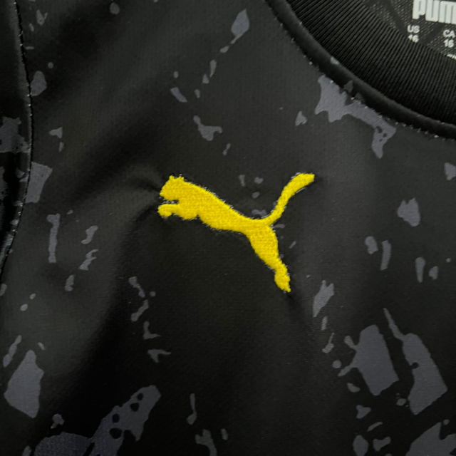 Kit Infantil Borussia Dortmund II 23/24 - Puma - Preto