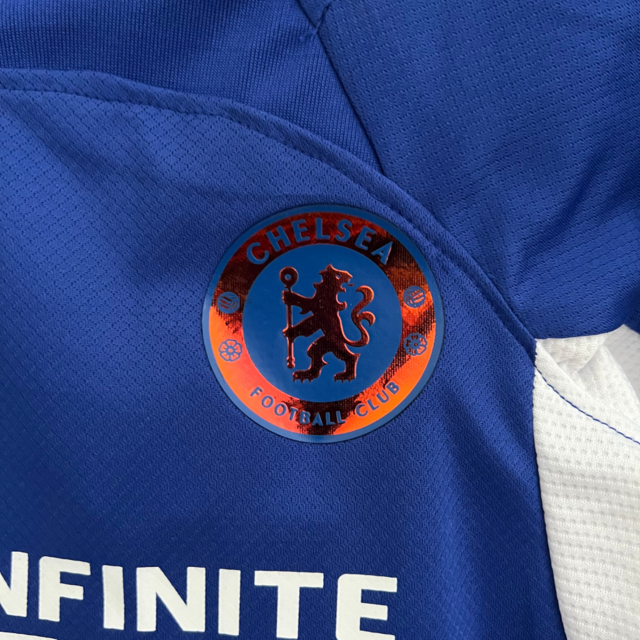 Kit Infantil Chelsea Home 23/24 Nike - Azul