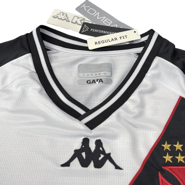 Camisa Vasco da Gama II 24/25 - Torcedor Kappa Masculina - Branca
