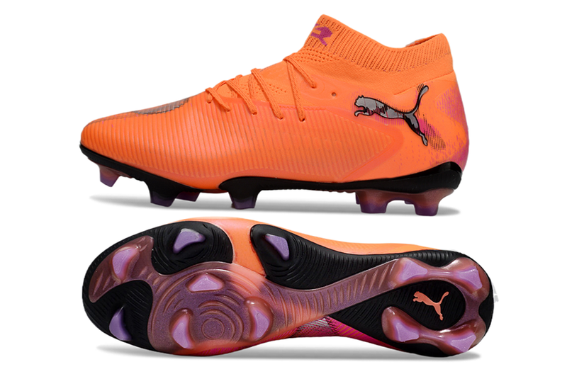 Chuteira Campo Puma Future 8 Ultimate FG - Laranja