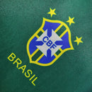 Camisa Seleção Brasileira Retrô 91/94 Umbro Torcedor Masculina - Detalhes em verde,amarelo,e azul