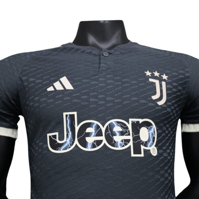 Camisa Juventus III 23/24 - Jogador Adidas Masculina - Cinza