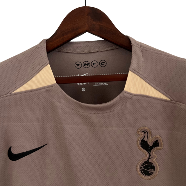 Camisa Tottenham Third 23/24 - Torcedor Nike Masculina - Bege