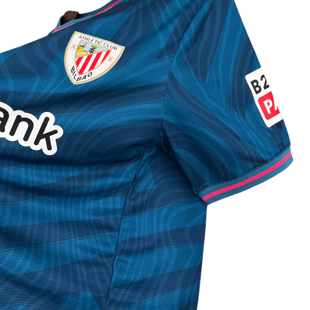 Camisa Athletic Bilbao 125th Anniversary 23/24 - Torcedor Castore Masculina - Azul
