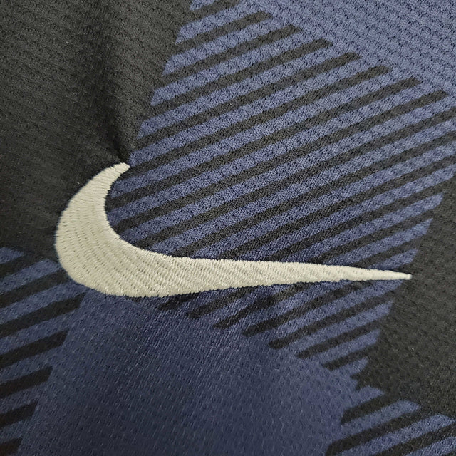 Camisa Manchester United Retrô 2013/2014 Azul Marinho - Nike