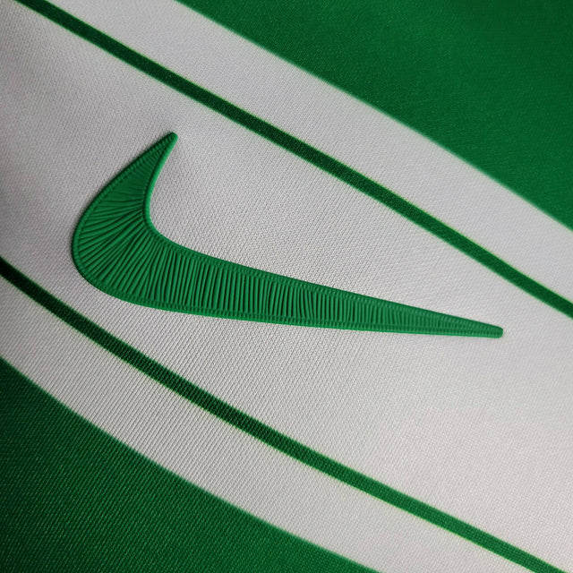 Camisa Sporting Lisboa I 22/23 - Jogador Nike Masculina - Verde com detalhes em branco e preto