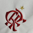 Kit Infatil Flamengo II 22/23 Adidas - Branco com detalhes em vermelho