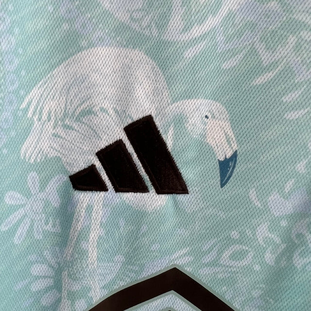 Camisa Inter Miami FC Edição Especial 23/24 -  Adidas Feminina - Azul com detalhes em preto