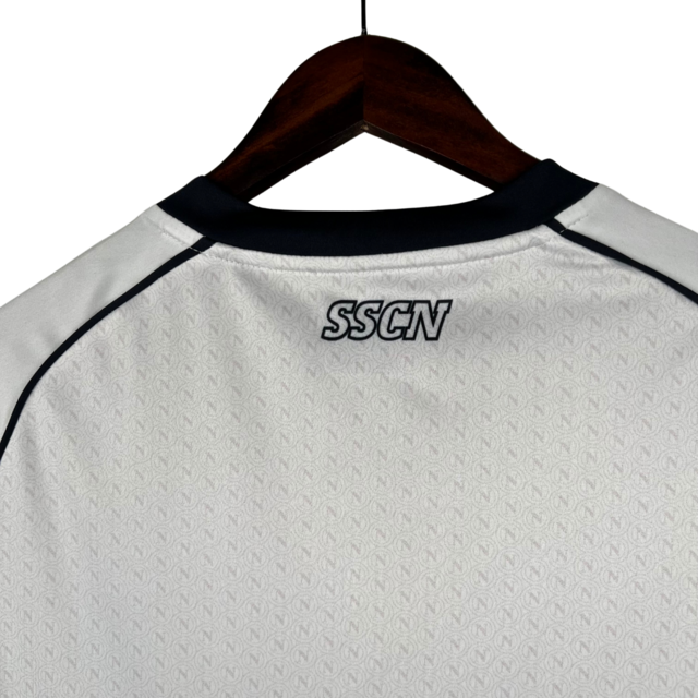 Camisa Napoli II 23/24 - Torcedor EA7 Masculina - Branca