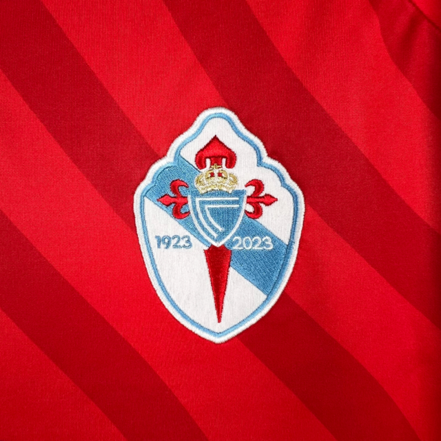 Camisa Celta de Vigo II 23/24 Torcedor Adidas Masculina - Vermelho