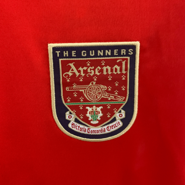 Camisa Arsenal Retrô 2001/2002 Vermelho - Nike