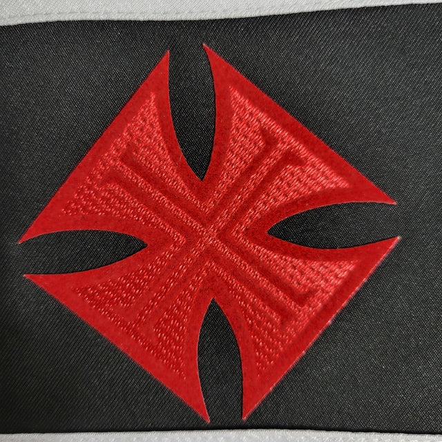 Kit Infantil Vasco da Gama I 22/23 Kappa Torcedor Masculino - Branca com detalhes em preto e vermelho