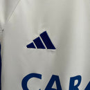 Kit Infantil Zaragoza I Adidas 23/24 - Branco com detalhes em azul