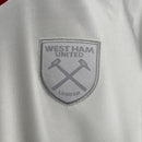 Kit Infantil West Ham II Umbro 23/24 - Branca com detalhes em vinho