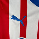 Kit Infantil Girona I Puma 23/24 - Branco com detalhes em vermelho e azul