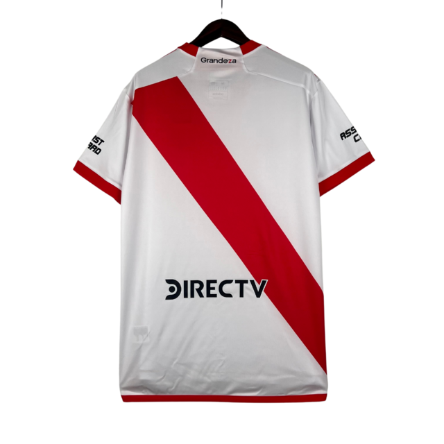 Camisa River Plate Home 23/24 Torcedor Adidas Masculina - Branco