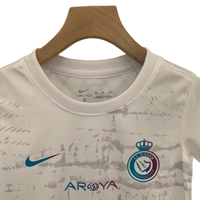 Kit Infantil Al-Nassr 23/24 - Branco