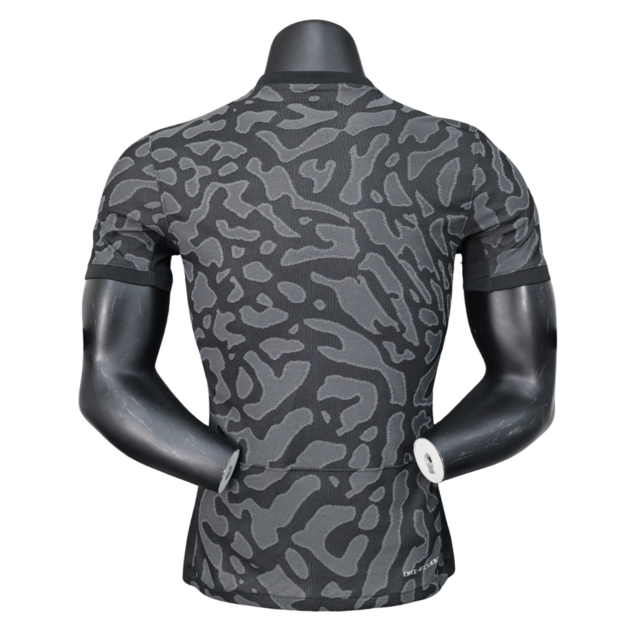 Camisa Paris Saint-Germain III 23/24 - Jogador Jordan Masculina - Preta