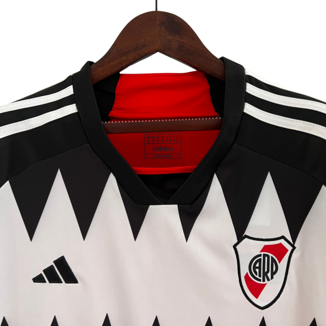 Camisa River Plate Away 23/24 Torcedor Adidas Masculina - Vermelho e Branco