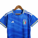 Camisa Seleção da Itália I 23/24 -  Adidas Feminina - Azul