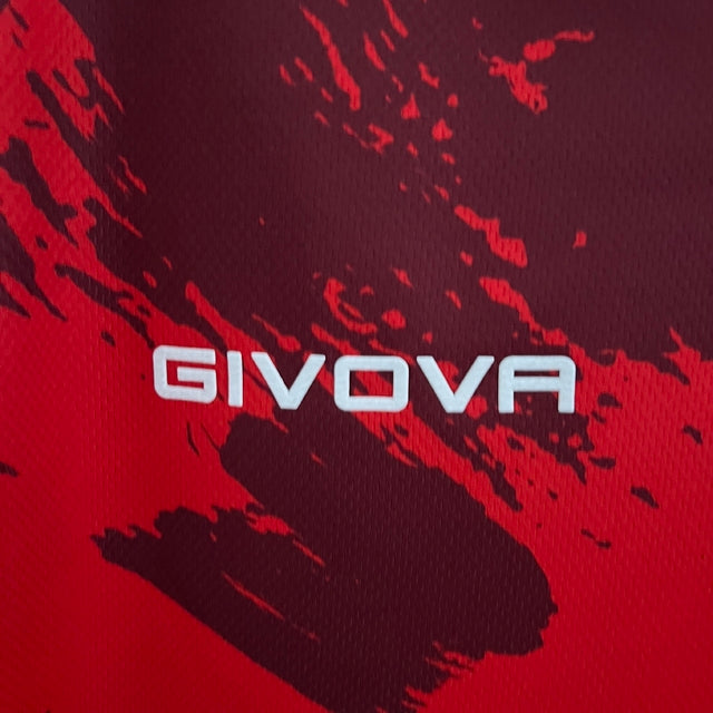 Camisa Seleção Venezuela I 23/24 - Torcedor Givova Masculina - Vermelha com detalhes em branco