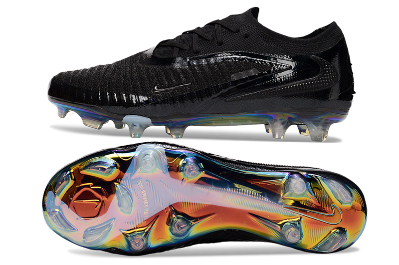 Chuteira Campo Nike Phantom 6 Elite FG - Preto